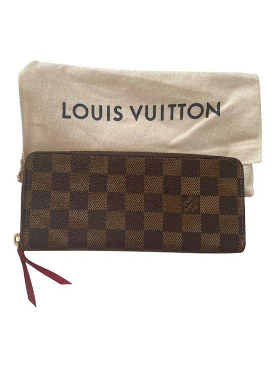 Louis Vuitton Handbags - Louis Vuitton Clemence Long Wallet Damier Ebene